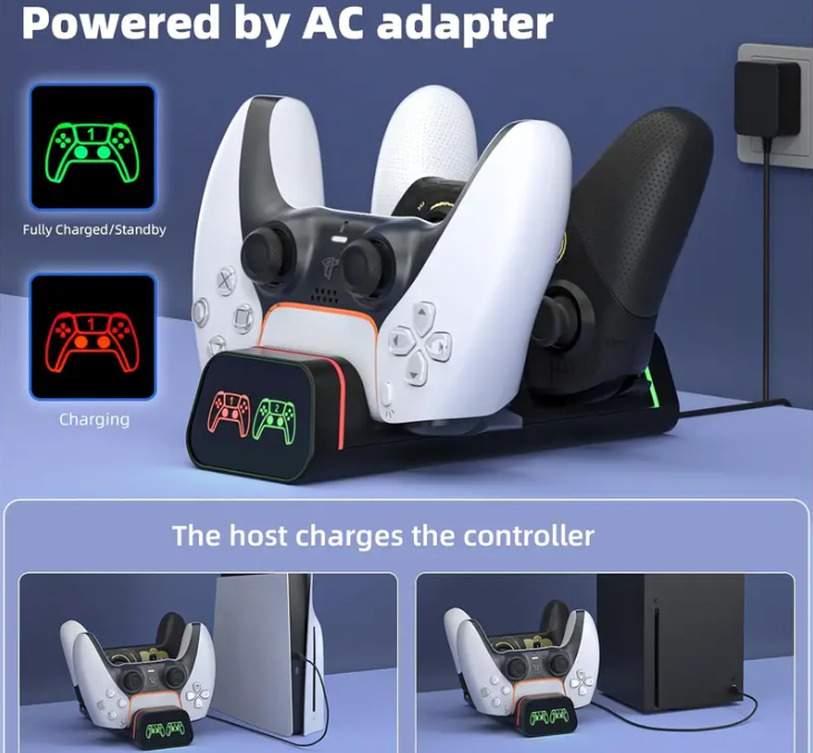 Stazione di ricarica rapida Dualsense PS5 per Playstation 5